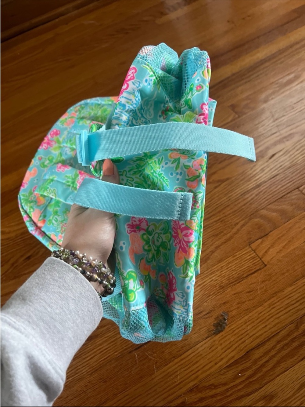 Disney Parks x Lilly Pulitzer Backpack Mickey & Minnie Mouse Cinderella Castle - Picture 8 of 12
